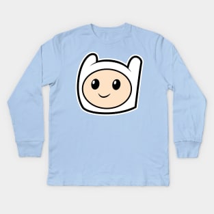 Finn the Human Kids Long Sleeve T-Shirt